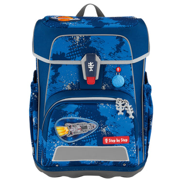Step by Step Cloud Reflect - Schulranzen Set 5tlg. (Rocket Novo) - Markenkoffer