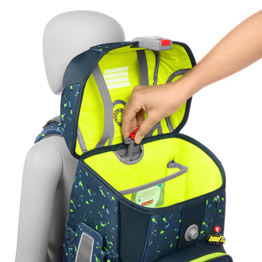 Step by Step Cloud - Schulranzen Set 5tlg. (Bagger Rocco) - Markenkoffer