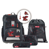 Step by Step Cloud - Schulranzen Set 5tlg. (Dragon Drako) - Markenkoffer
