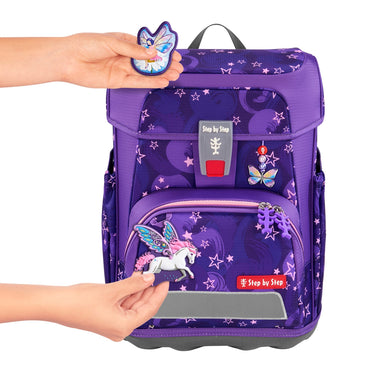 Step by Step Cloud - Schulranzen Set 5tlg. (Pegasus Liv) - Markenkoffer