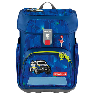 Step by Step Cloud - Schulranzen Set 5tlg. (Police Truck Charly) - Markenkoffer