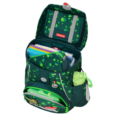 Step by Step Fit - Schulranzen Set 5tlg. (Dino Targo) - Markenkoffer