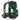 Step by Step Giant - Schulranzen Set 5tlg. (Black Cat Chiko) - Markenkoffer