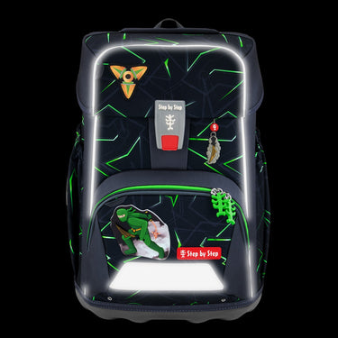 Step by Step Giant - Schulranzen Set 5tlg. (Ninja Kimo) - Markenkoffer