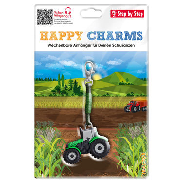 Step by Step HAPPY Charms - Anhänger (Tractor) - Markenkoffer