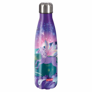 Step by Step Isolierte Edelstahl - Trinkflasche 500ml (Pegasus Emily) - Markenkoffer