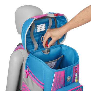 Step by Step Space NEON Schulranzen - Set 5 tlg. (Kolibri Kaja) - Markenkoffer