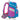 Step by Step Space NEON Schulranzen - Set 5 tlg. (Kolibri Kaja) - Markenkoffer