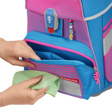 Step by Step Space NEON Schulranzen - Set 5 tlg. (Kolibri Kaja) - Markenkoffer