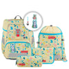 Step by Step Space - 5-piece School Backpack Set (Cat Lilly)