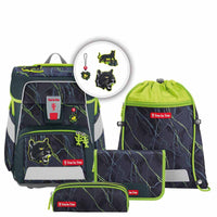 Step by Step Space - Schulranzen Set 5tlg. (Danger Cat Chiko) - Markenkoffer