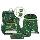 Step by Step Space Shine - Schulranzen Set 5tlg. (Dino Night Tyro) - Markenkoffer