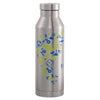 Step by Step Zubehör 500 ml Insulated Stainless Steel - Water Bottle (Blau/Gelb)
