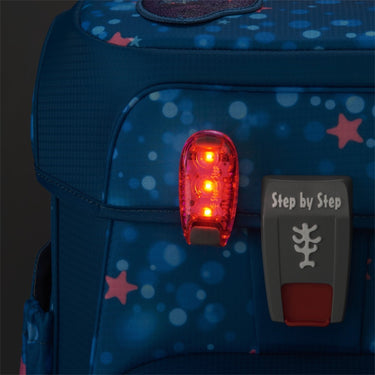 Step by Step Zubehör LED - Sicherheits - Klemmleuchte (pink) - Markenkoffer
