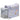 Stokke® JetKids™ Reiseset BedBox 46 cm Set 2 tlg. - 4 - Rollen - Kabinentrolley (arctic blue) - Markenkoffer
