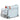 Stokke® JetKids™ Reiseset BedBox 46 cm Set 2 tlg. - 4 - Rollen - Kabinentrolley (blue / blue) - Markenkoffer
