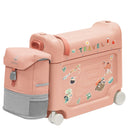Stokke® JetKids™ Reiseset BedBox 46 cm Set 2 tlg. - 4 - Rollen - Kabinentrolley (coral pink) - Markenkoffer