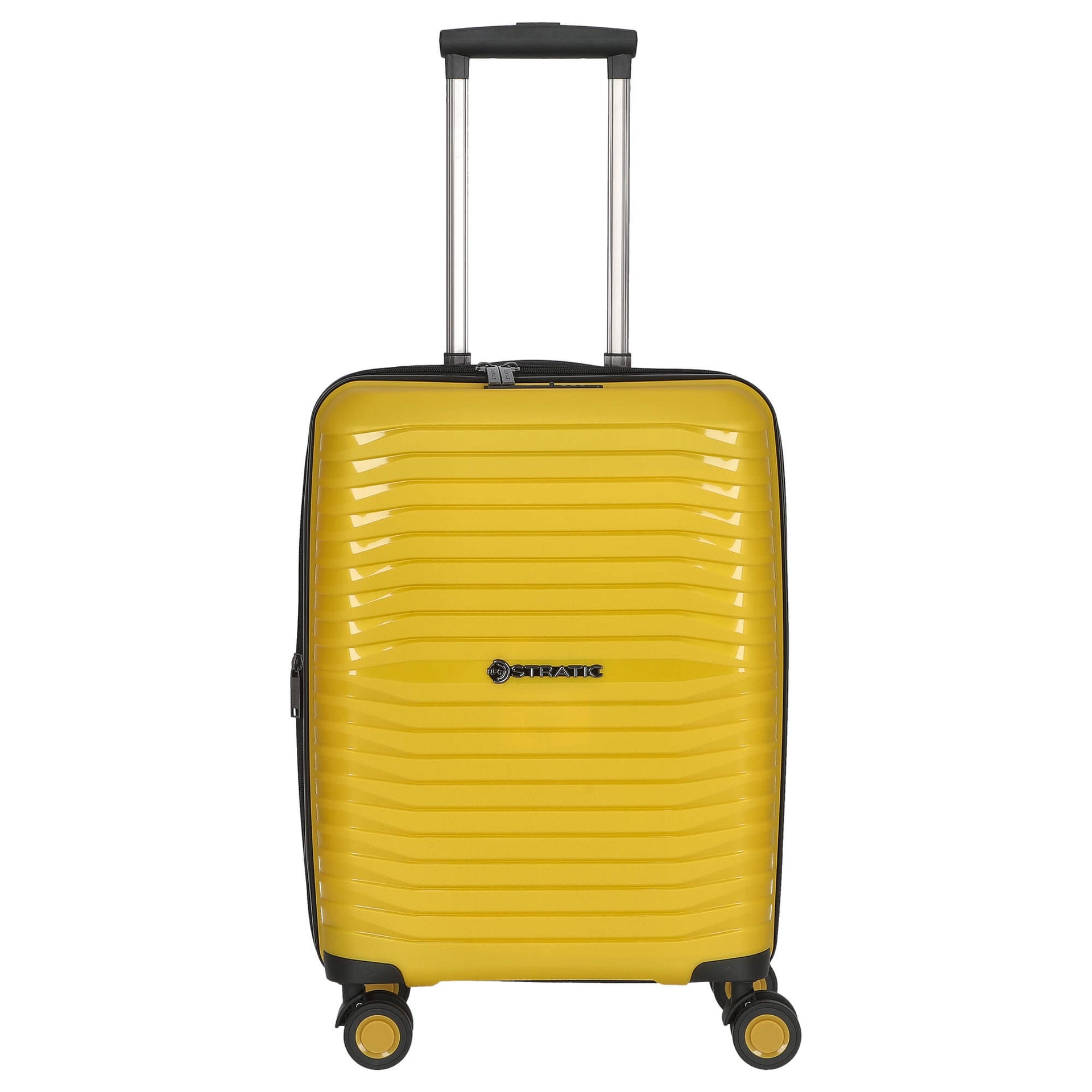 Stratic Bright+ 4-Wheel Trolley 56 cm S (Color: yellow gold)