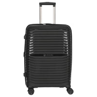 Stratic Bright+ - 4 - Rollen - Trolley 66 cm M erw. (black) - Markenkoffer