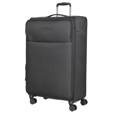 Stratic Light+ - 4 - Rollen - Trolley 80 cm L erw. (black) - Markenkoffer