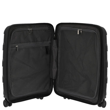 Stratic Straw+ - 4 - Rollen - Trolley 55 cm S erw. (black) - Markenkoffer