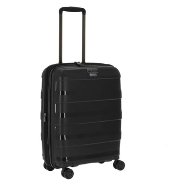 Stratic Straw+ - 4 - Rollen - Trolley 55 cm S erw. (black) - Markenkoffer