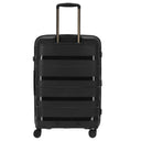 Stratic Straw+ - 4 - Rollen - Trolley 66 cm M erw. (black) - Markenkoffer