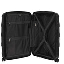 Stratic Straw+ - 4 - Rollen - Trolley 66 cm M erw. (black) - Markenkoffer