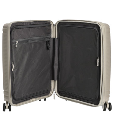 Stratic Straw T - 4 - Rollen - Trolley S 54 cm erw. (sand) - Markenkoffer