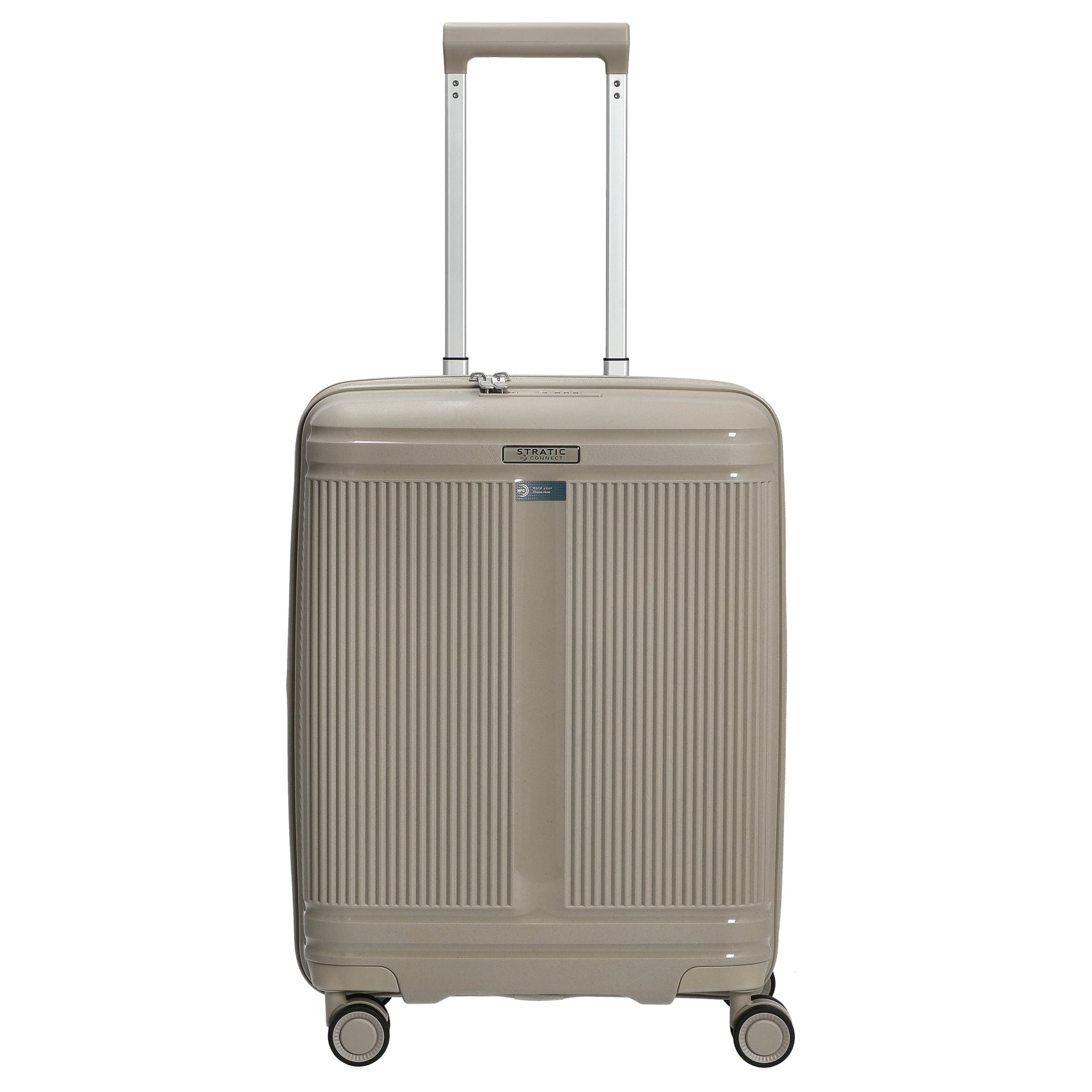 Stratic Straw T 4-Wheel Trolley S 54 cm expandable (sand)