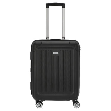 Stratic Stripe - 4 - Rollen - Trolley 54 cm S (black) - Markenkoffer
