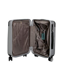 Stratic Stripe - 4 - Rollen - Trolley 54 cm S (silver) - Markenkoffer