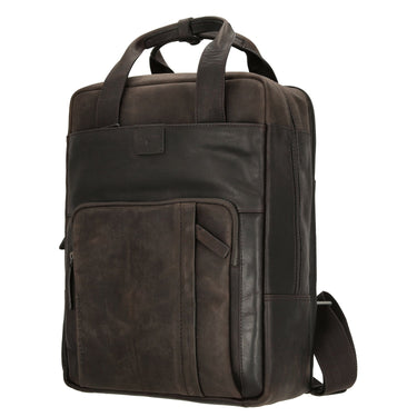 Strellson Brick Lane Josh - Rucksack L 40 cm (dark brown) - Markenkoffer