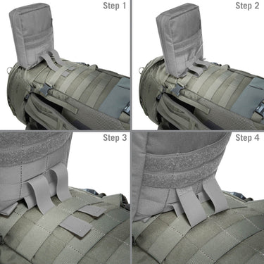 Tatonka Pyrox 45+10 BC - Trekkingrucksack 73 cm erw. (stone grey olive) - Markenkoffer