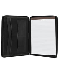 The Bridge Story Uomo - Schreibmappe Leder 32 cm (nero) - Ansicht 2