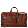 The Bridge Story Viaggio Weekender 30 - Reisetasche Leder 52 cm (marrone) - Markenkoffer
