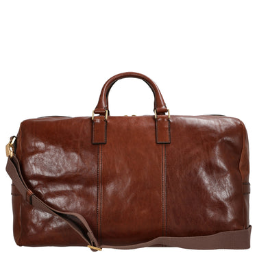 The Bridge Story Viaggio Weekender 30 - Reisetasche Leder 52 cm (marrone) - Markenkoffer