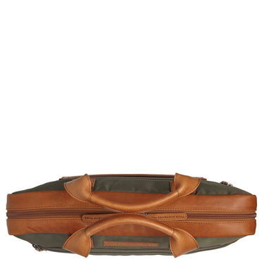 The Chesterfield Brand Fusion Narvik - Laptoptasche 15" 40 cm (steel green) - Markenkoffer