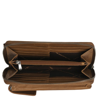 The Chesterfield Brand Malaga - Handytasche/Geldbörse 12cc 19 cm (cognac) - Markenkoffer