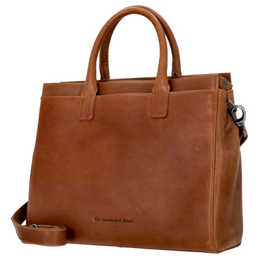 The Chesterfield Brand Rivera - Henkeltasche 14" 34 cm (cognac) - Markenkoffer