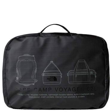 The North Face Base Camp Voyager Duffel 62 - Reisetasche 68.6 cm (tnf black/asphalt grey) - Markenkoffer