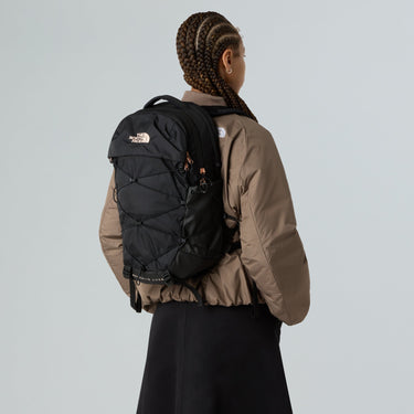 north face backpack black and metallic coral The North Face Borealis Luxe Backpack TNF Black-Burnt Coral Metal – Markenkoffer