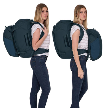 thule reiserucksack Thule Landmark 60 dunkelblau – Markenkoffer