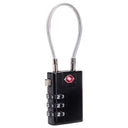 Thule TSA Cable Lock - TSA - Schloss (schwarz) - Markenkoffer