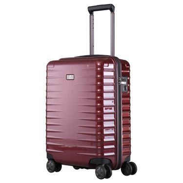 TITAN LITRON - 4 - Rollen - Kabinentrolley 55 cm (Kirschrot) - Markenkoffer