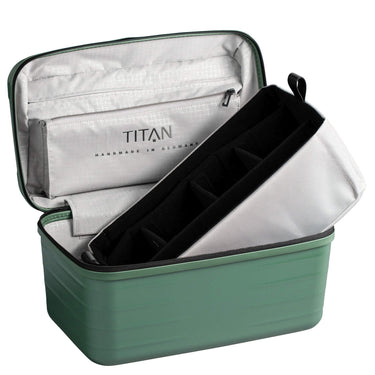 TITAN LITRON - Beautycase 39 cm (Traubengrün) - Markenkoffer