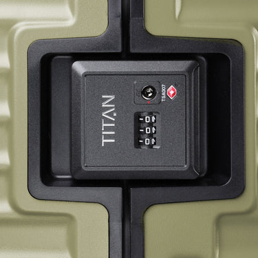 TITAN OVERSEAS - 4 - Rollen - Kabinentrolley S 55/23 cm (forest green) - Markenkoffer