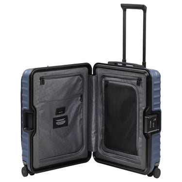 TITAN OVERSEAS - 4 - Rollen - Kabinentrolley S 55/23cm mit Vortasche (midnight blue) - Markenkoffer