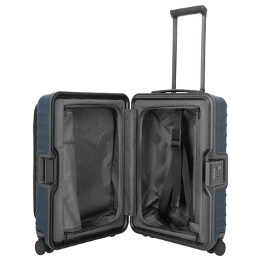 TITAN OVERSEAS - 4 - Rollen - Kabinentrolley S 55/23cm mit Vortasche (midnight blue) - Markenkoffer
