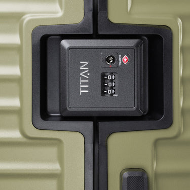 TITAN OVERSEAS - 4 - Rollen - Trolley M+ 69 cm (forest green) - Markenkoffer